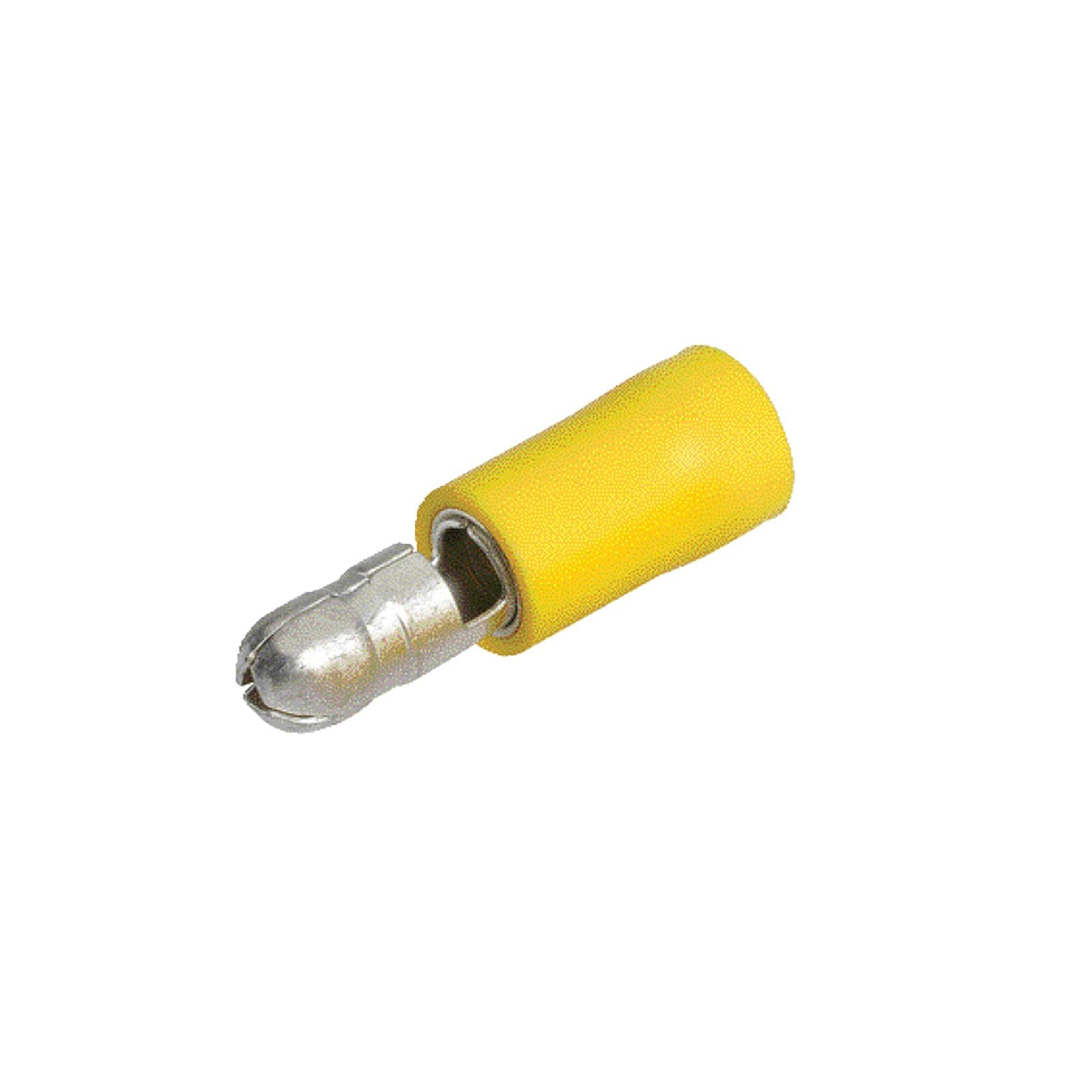 5.0MM MALE BULLET TERMINAL YELLOW (8 PACK) - 56055BL