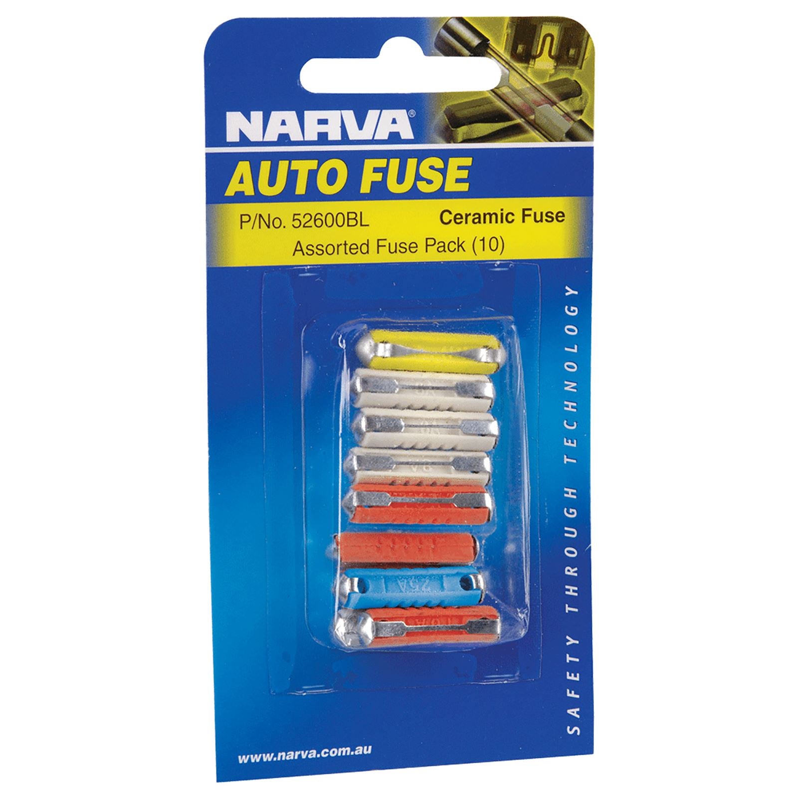 CERAMIC FUSE ASSORTMENT - 52600BL