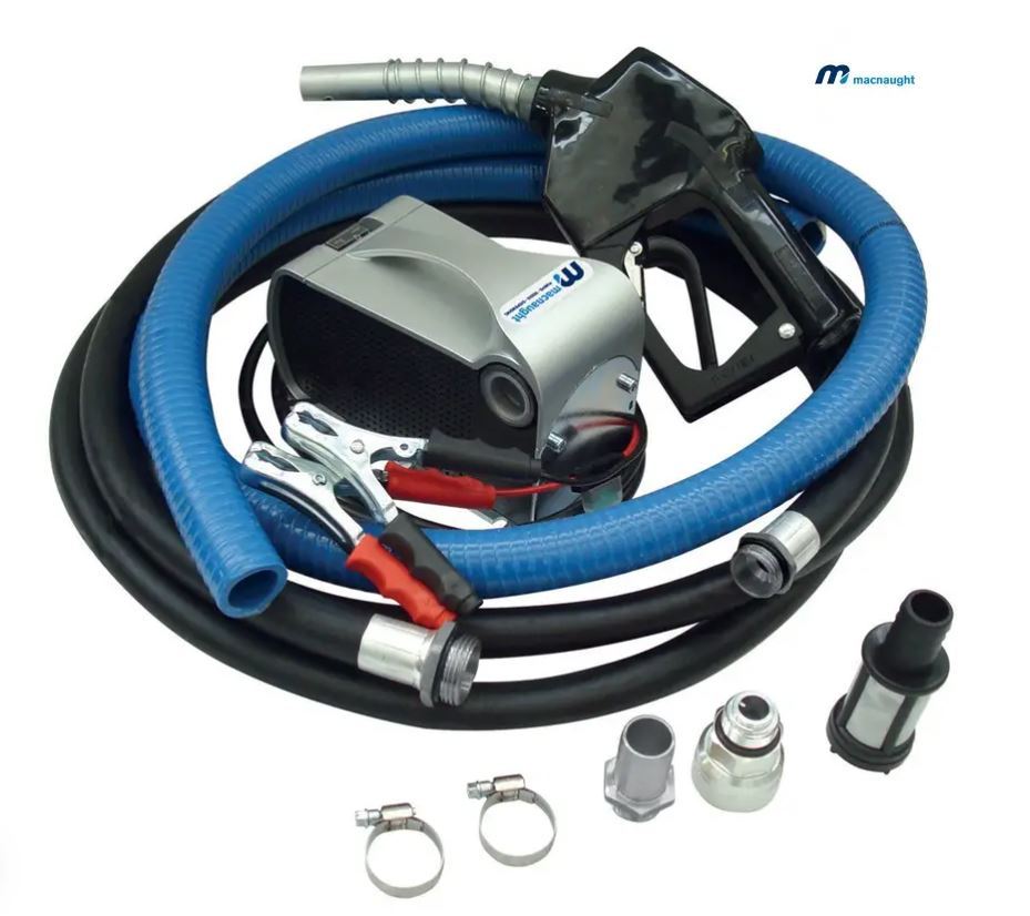 12V ELECTRIC DIESEL PUMP KIT - AUTOMATIC NOZZLE - AFP12A