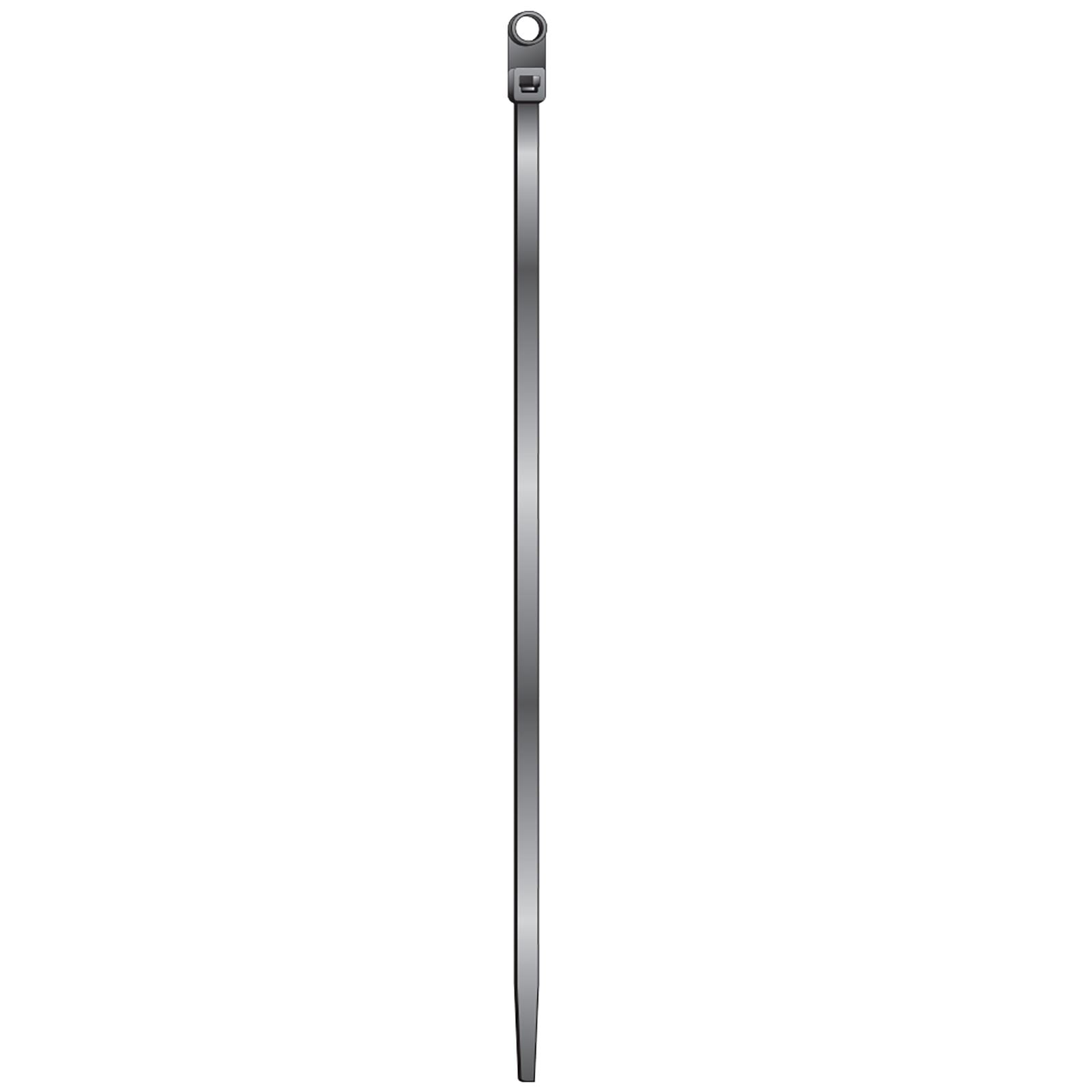 MOUNTABLE HEAD CABLE TIE 7.6 X 385MM (100 PACK) - 56528