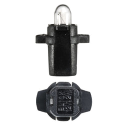 12V 1.2W B8.3D (BAX 10S) BLK BASE DASH PANEL GLOBE - 47724