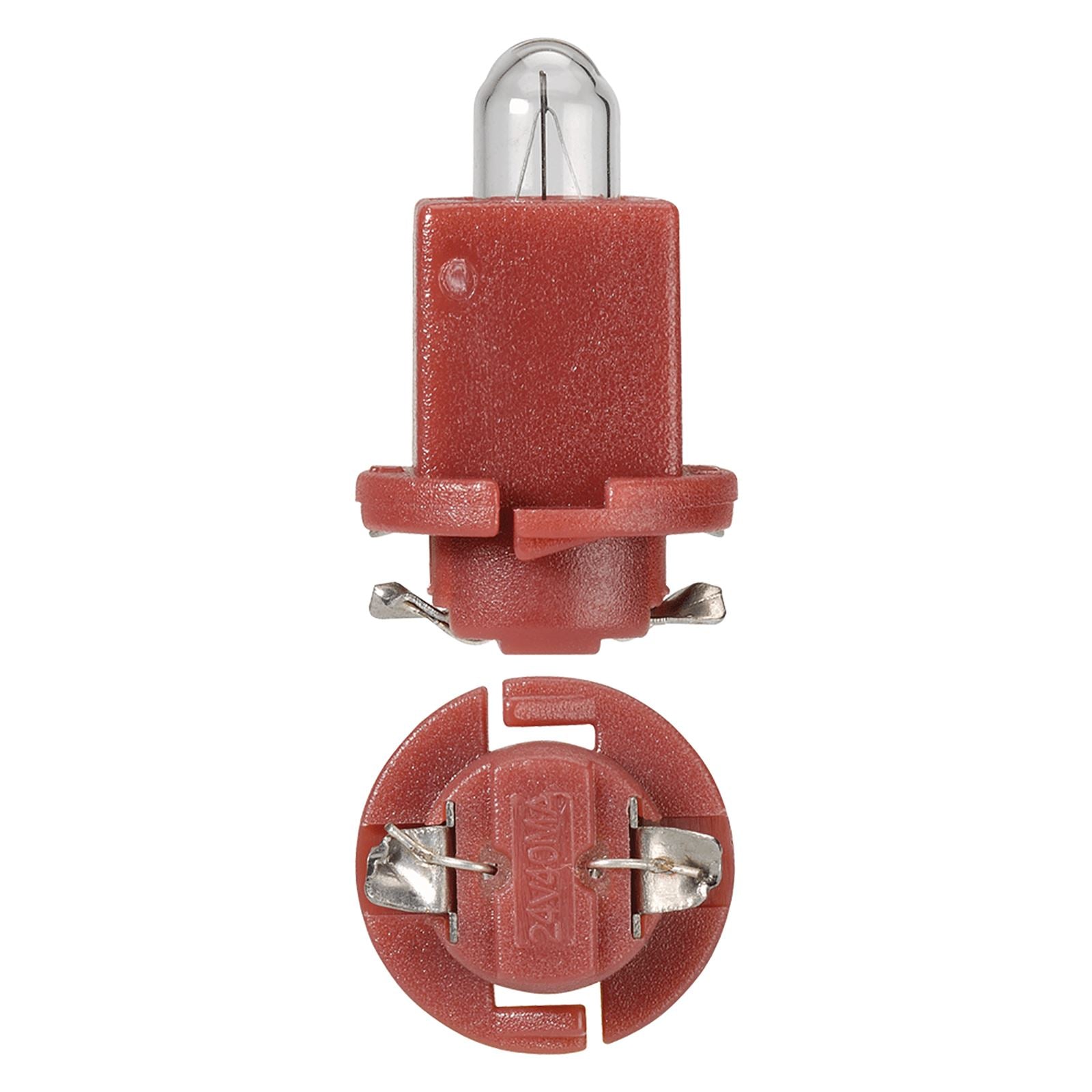 24V 1.2W EBSR (BAX) YELLOW BASE DASH PANEL GLOBES - 47714