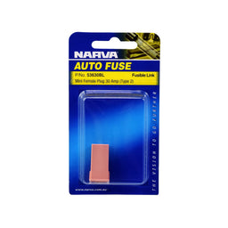 30 AMP PINK MINI FEMALE FUSIBLE LINKS- PLUG IN (1) - 53630BL