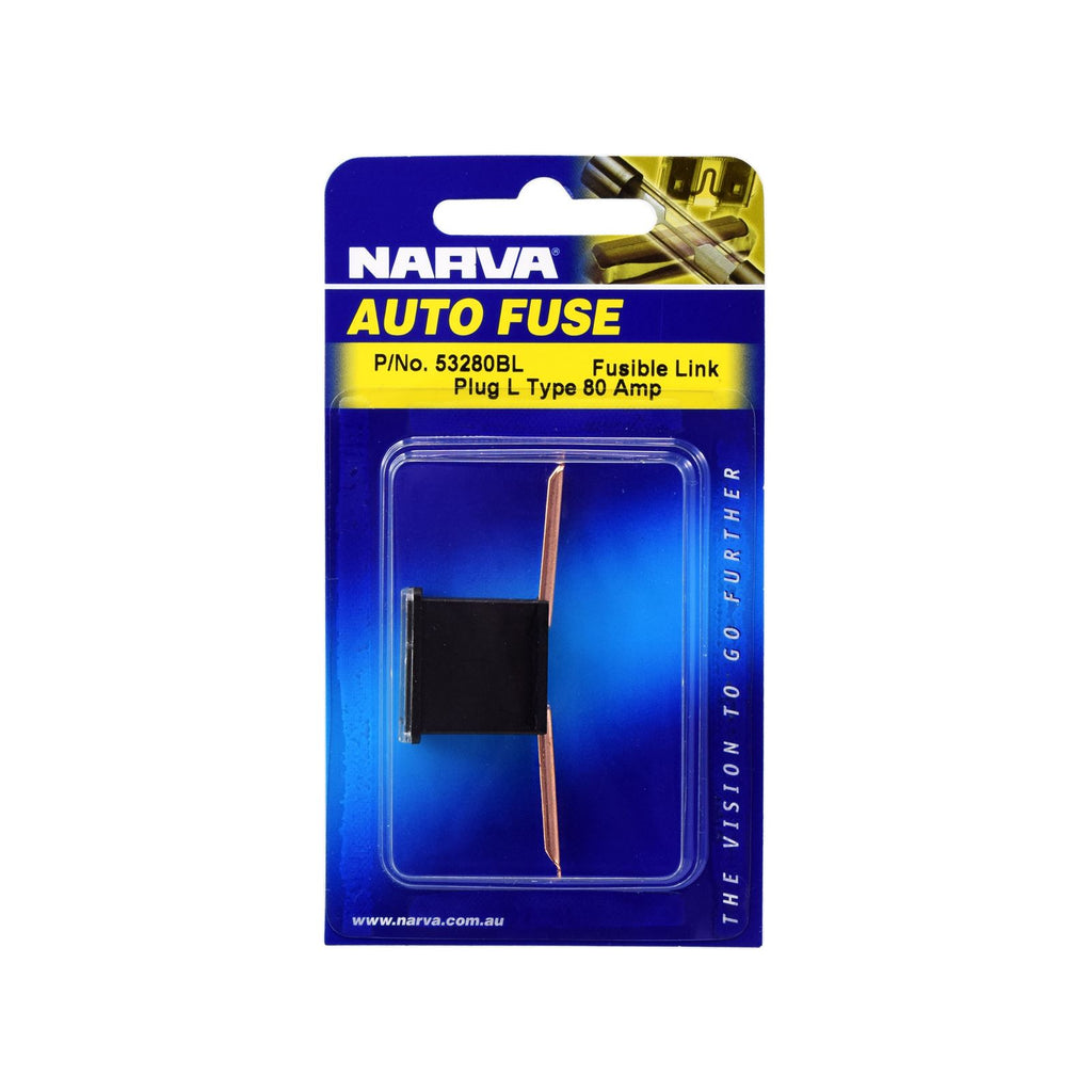 80 AMP BLACK FUSIBLE LINK - LONG TAB (PACK OF 1) - 53280BL