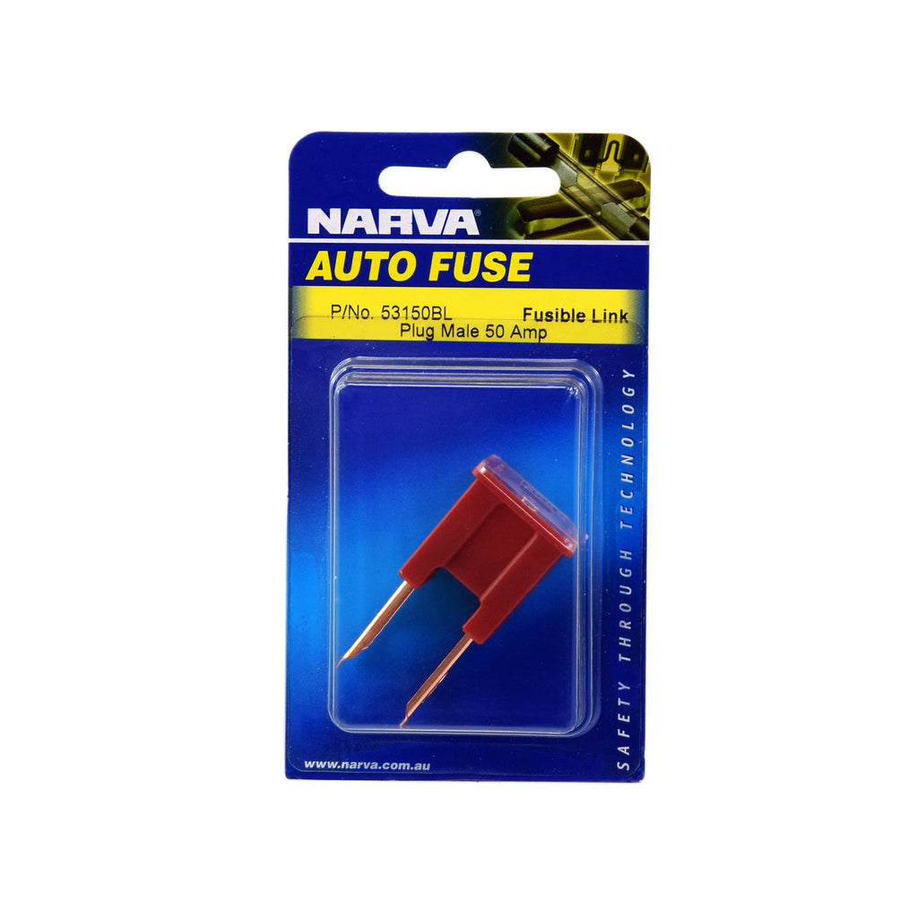 50 AMP RED MALE PLUG IN FUSIBLE LINK (PACK OF 1) - 53150BL