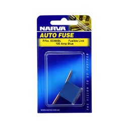 100 AMP BLUE FUSIBLE LINK - SHORT TAB (PACK OF 1) - 53390BL