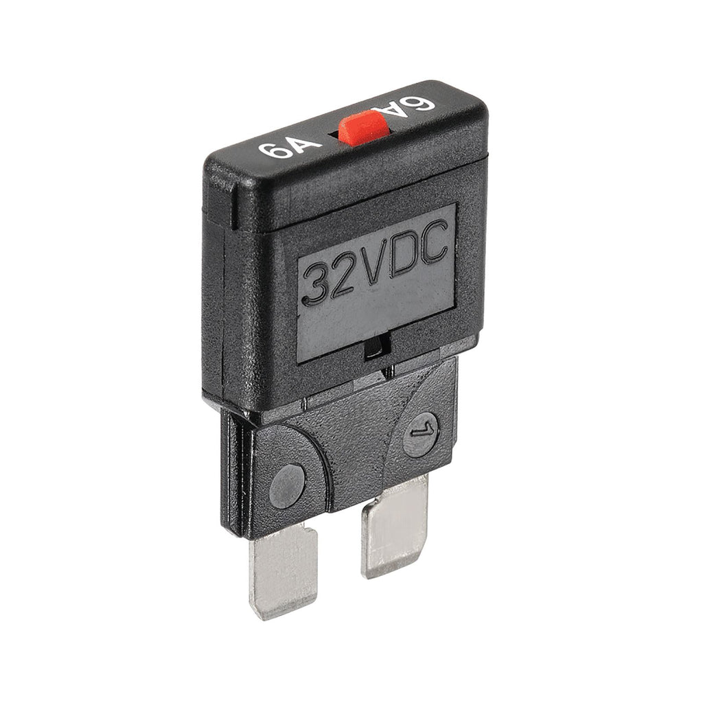 30 AMP GREEN MANUAL RESETTING CIRCUIT BREAKER (1) - 55730BL