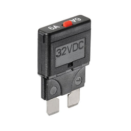 30 AMP GREEN MANUAL RESETTING CIRCUIT BREAKER (1) - 55730BL