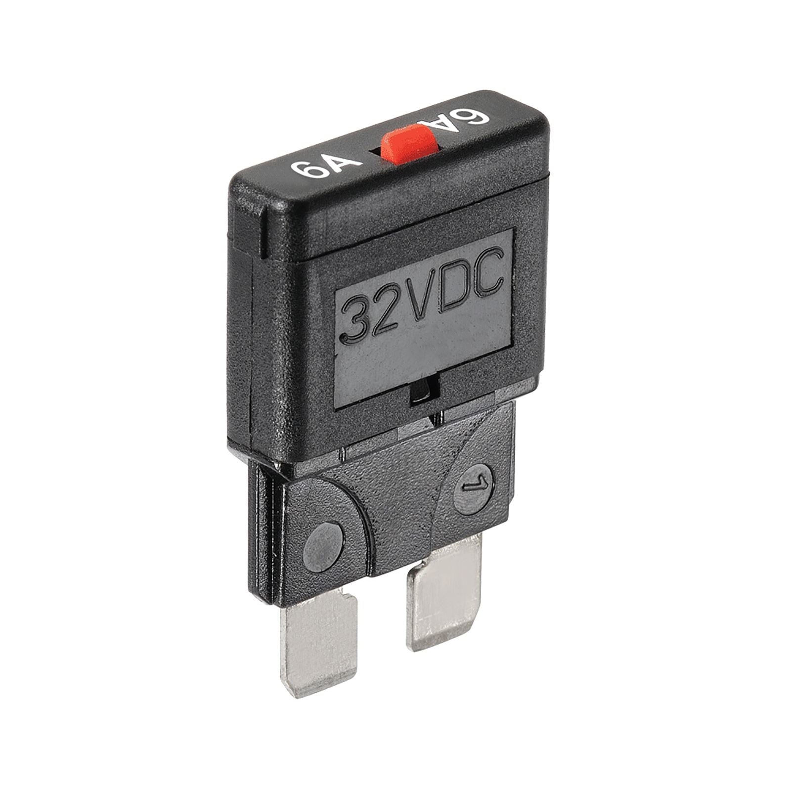 30 AMP GREEN MANUAL RESETTING CIRCUIT BREAKER (1) - 55730BL