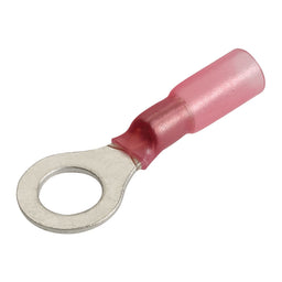 6.3MM ADHESIVE LINED RING TERMINAL RED (50 PACK) - 56362