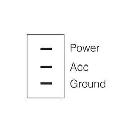 ILLUMINATED OFF/ON TOGGLE SWITCH (BLUE) - 60051BL