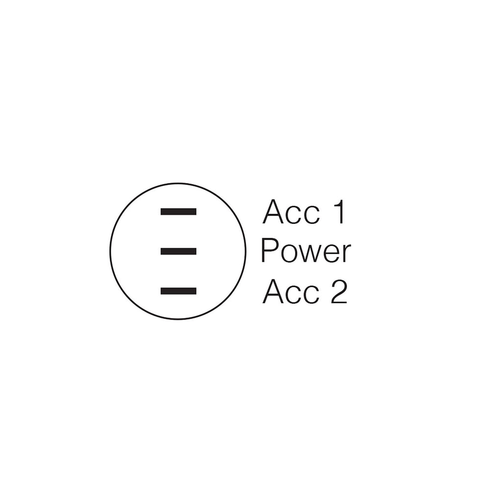 ON/ON ROCKER SWITCH - MOUNTING OPENING 12.2MM DIAM - 62056BL