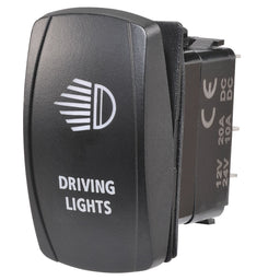 12/24V OFF/ON LED ILLUMINATED SEALED ROCKER SWITCH - 63220BL
