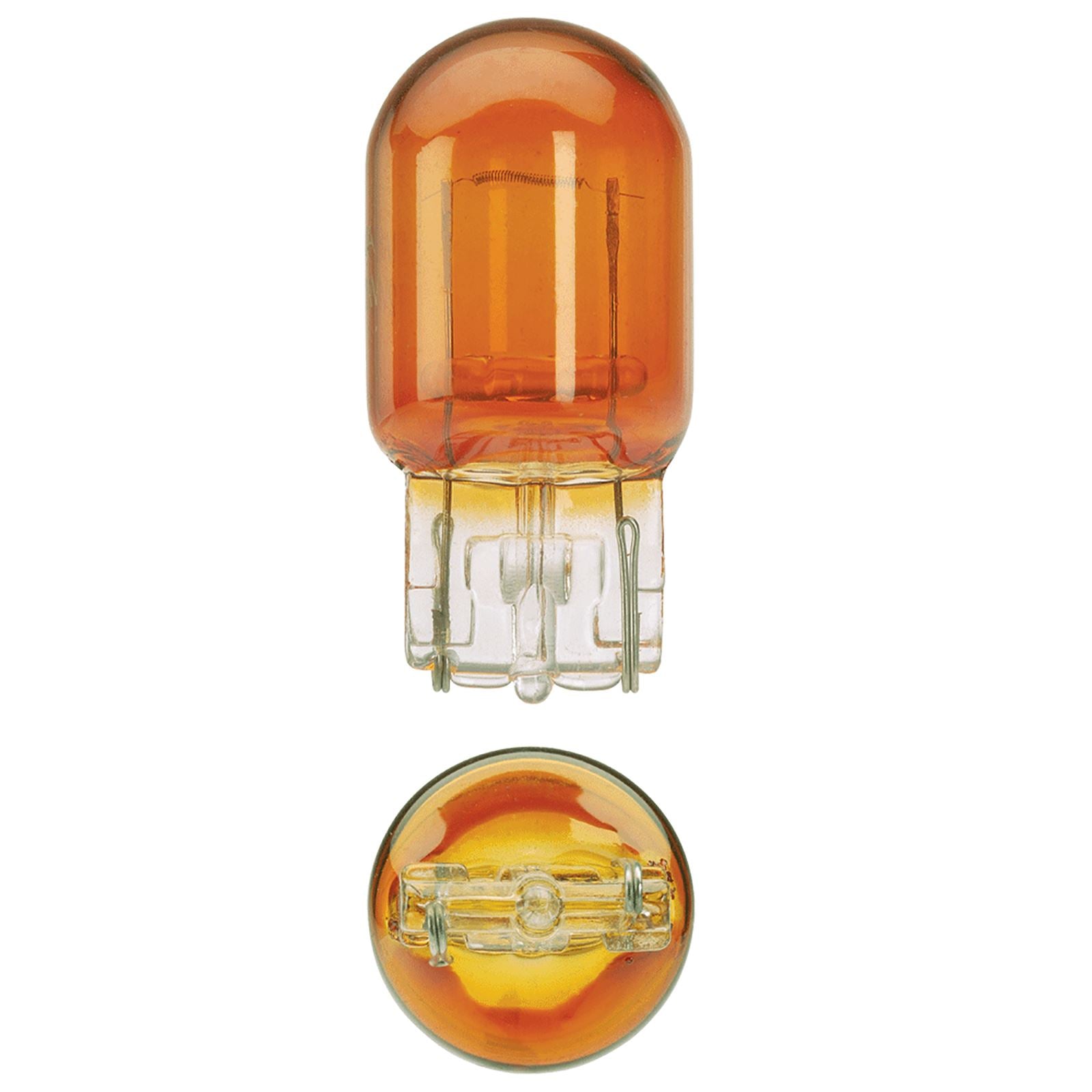 12V 21W W3 X 16D WY21W AMBER WEDGE GLOBES (2) - 47532BL