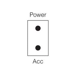 S/TOGGLE 20A ON/OFF BL PACK 1 - 60062BL