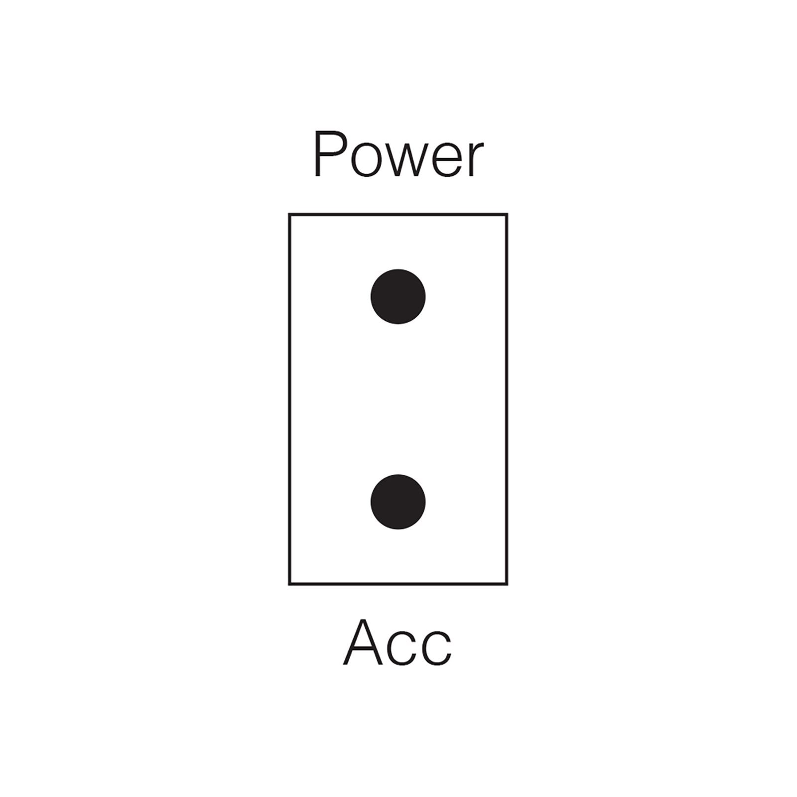 S/TOGGLE 20A ON/OFF BL PACK 1 - 60062BL