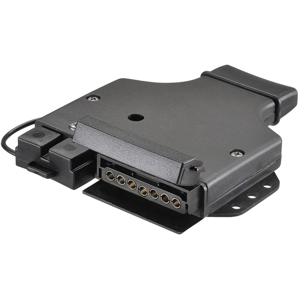 7 PIN FLAT TRAILER SOCKET WITH HEAVY DUTY CONNECTO - 82048BL