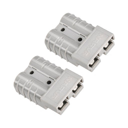 GREY 50AMP BATTERY CONNECTOR W/CNTCTS (2) - 57200BL2