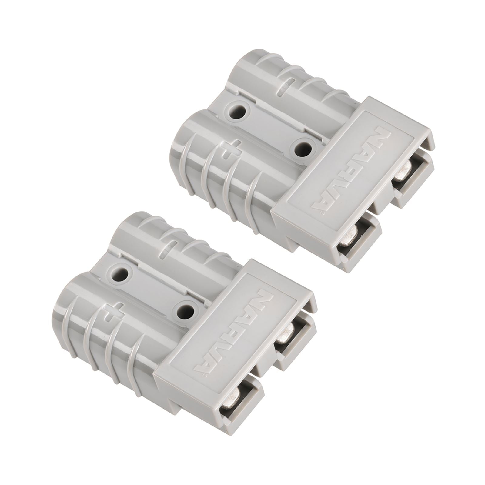 GREY 50AMP BATTERY CONNECTOR W/CNTCTS (2) - 57200BL2
