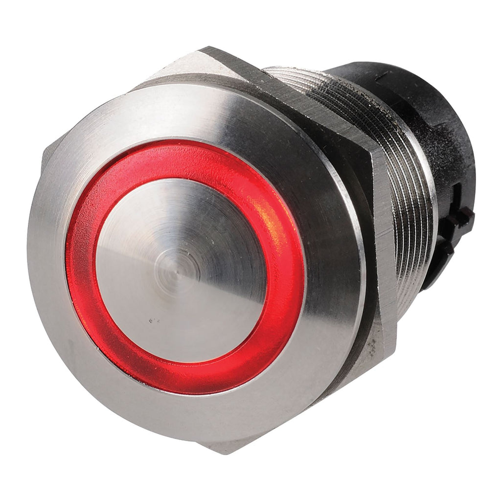 LED PUSH BUTTON SWITCH  RED - 60076BL