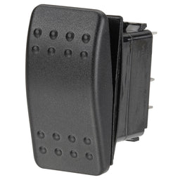 SW ROCKER ON/OFF/ON DPDT - 63106BL