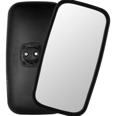 MIRROR-HEAD BLK PLA FLAT 415X225MM - 1423100