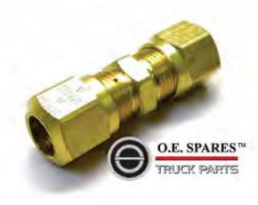 UNION - 3/8 TUBE OUTER DIAMETER - NF1462-6