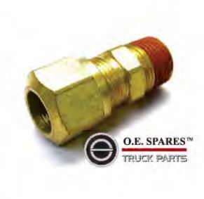 MALE CONNECTOR - 5/8 TUBE X 3/8 NPT CONNECTOR - NF1468-10-6