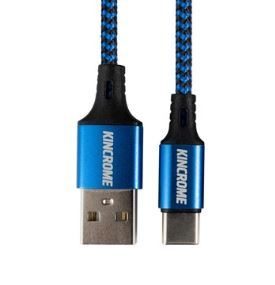 USB-A TO USB-C 1M CHARGE CABLE - KP1443
