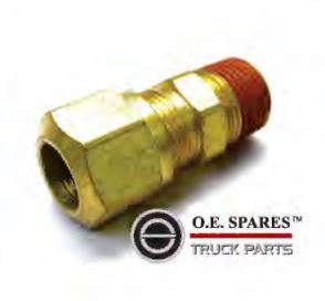 MALE CONNECTOR - 5/8 TUBE X 1/2 NPT CONNECTOR - NF1469-6-46