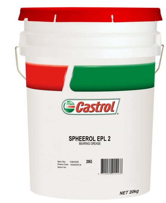 CASTROL SPHEEROL EPL2 GREASE 20KG - CAS3364326