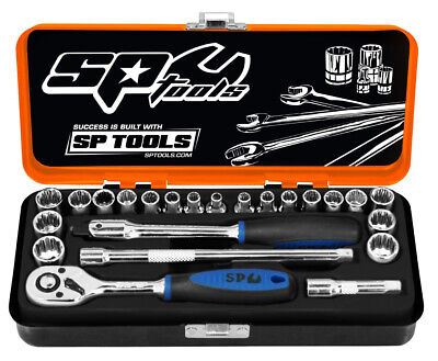 SOCKET SET - 1/4DR 12PT 23PC METRIC/SAE - SP20100