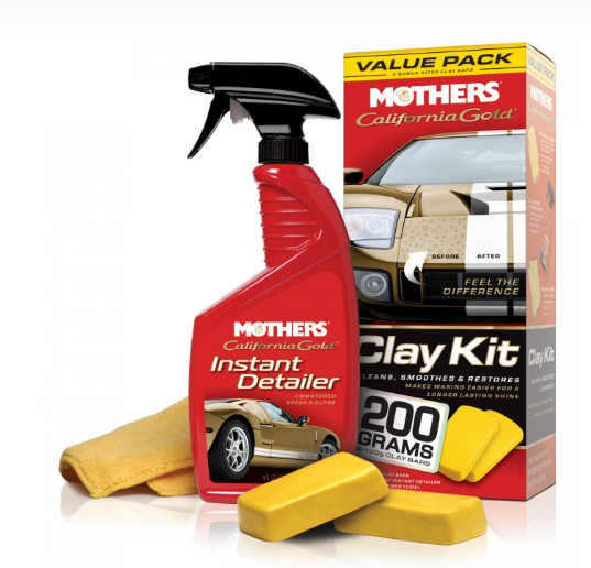 MOTHERS CAL GOLD CLAY BAR SYSTEM (KIT) - COM657240