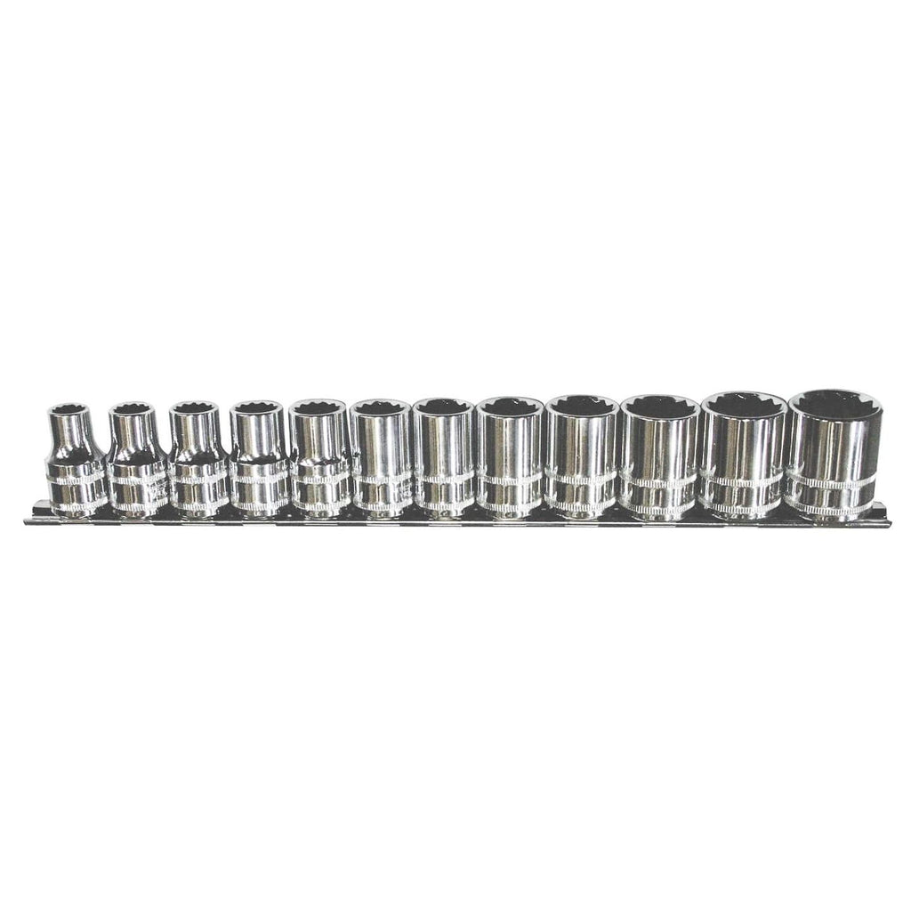 SOCKET RAIL 1/2DR 12PT 12PC METRIC - SP20330