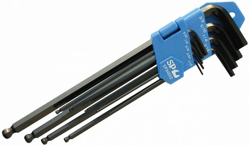 KEY SET - SAE HEX BALL DRIVE 9PC - SP34502