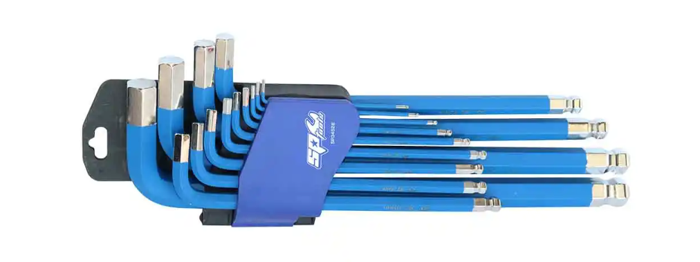 KEY SET - METRIC HEX JUMBO BALL DRIVE 13PC - SP34528
