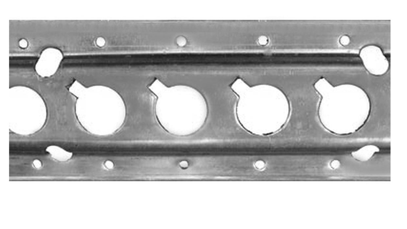 F TRACK 3M LONG SERIES LOGISTIC TRACK GALVANISED - ANC3532