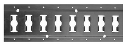 E TRACK 3M LONG SERIES LOGISTIC TRACK GALVANISED - ANC3542