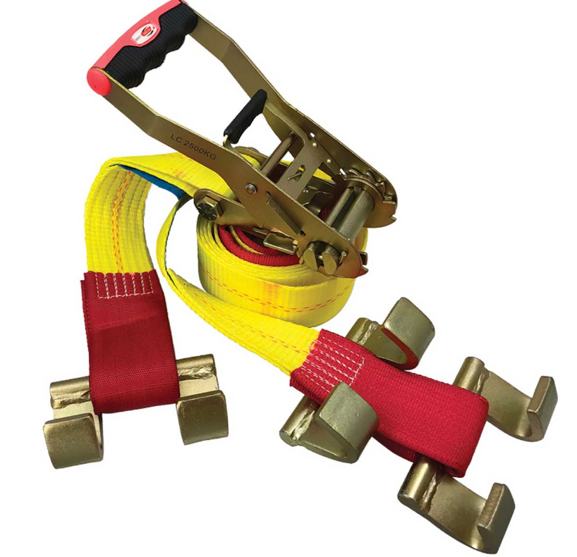 SECURE A LOAD CAR CARRYING DOUBLE HOOK RATCHET TIE - RTTIEDCCSET2