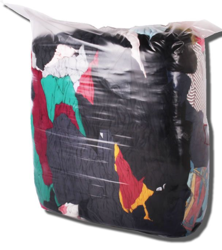 BAG OF RAGS 10KG COTTON TEE SHIRT WORKSHOP - RAGS10