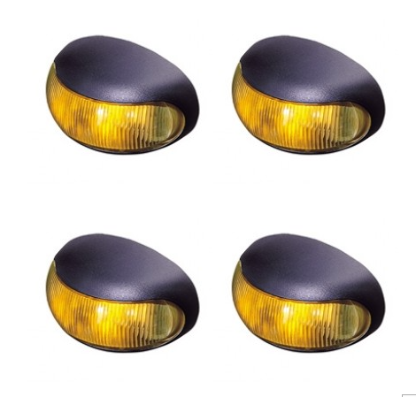 BULK LED AMBER CAB MARKER LAMP HELLA - HA2026BULK