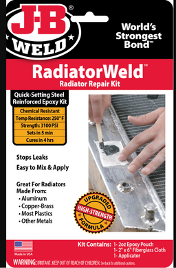 JB WELD RADIATOR REPAIR KIT - JB2120