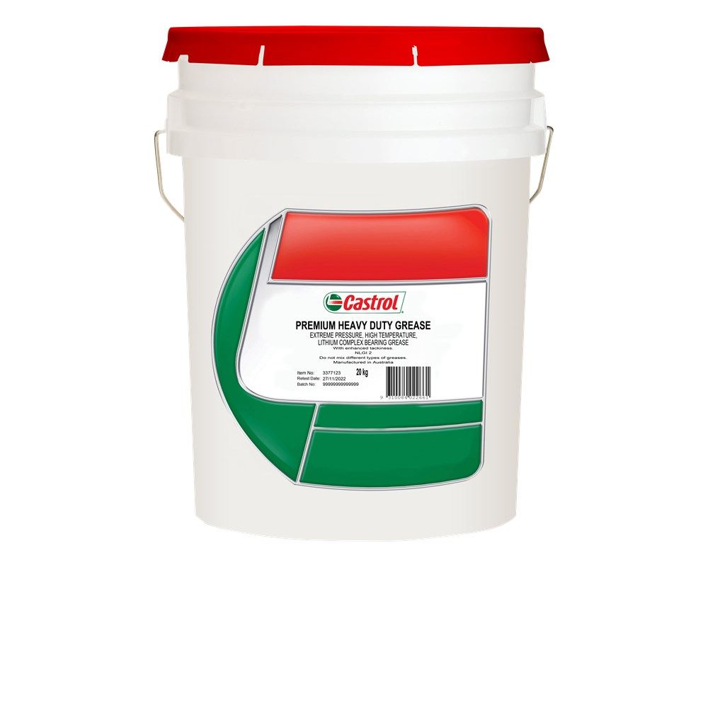 CASTROL PREMIUM HEAVY DUTY GREASE 20KG - CAS3377123