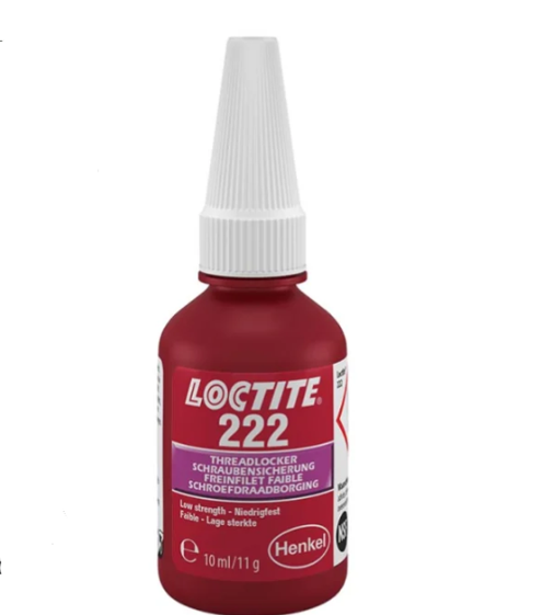 LOCTITE 222 PURPLE THREAD LOCKING ADHESIVE 10ML - LOC22220