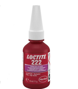 LOCTITE 222 PURPLE THREAD LOCKING ADHESIVE 10ML - LOC22220