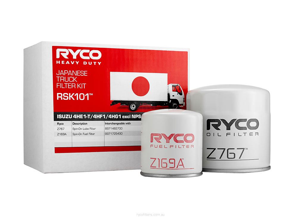 RYCO HD SERVICE KIT ISUZU 4HE1 4HF1 4GH1EXC NPS - RSK101