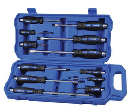 SCREW DRIVER SET GO THROUGH 12PCE - 32069