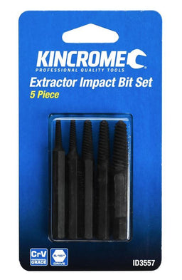 EXTRACTOR IMPACT BIT SET 5/16" DRIVE 5 PIECE - ID3557