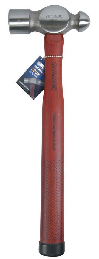 BALL PEIN HAMMER HICKORY SHAFT 32OZ (907G) - K090008