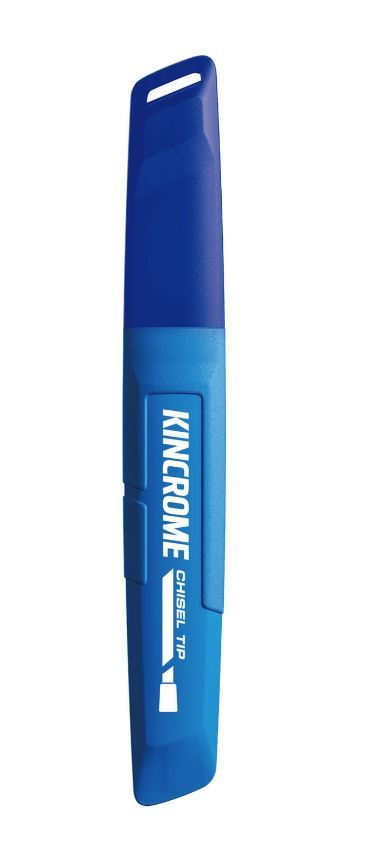 PERMANENT MARKER CHISEL TIP BLUE - K11758